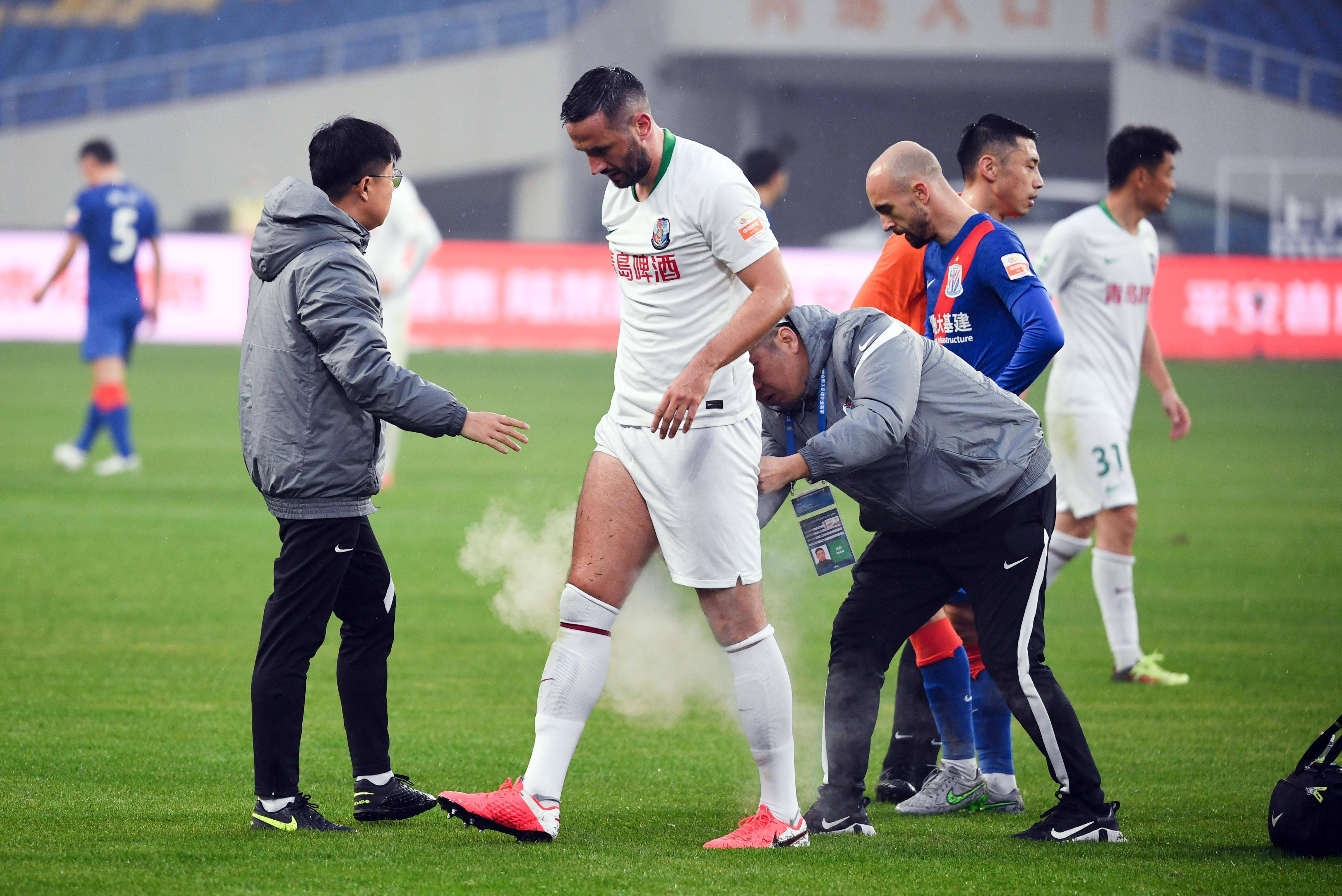 青岛黄海重摆保级信心,力争留在中超 青岛黄海重摆保级信心,力争留在中超